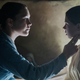 (L to R:) Florence Pugh as Lib Wright, Kíla Lord Cassidy as Anna O’Donnell in The Wonder